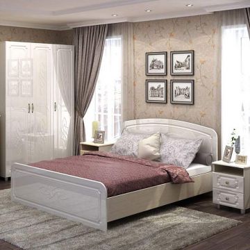 Кровать "Виктория" МДФ-фото